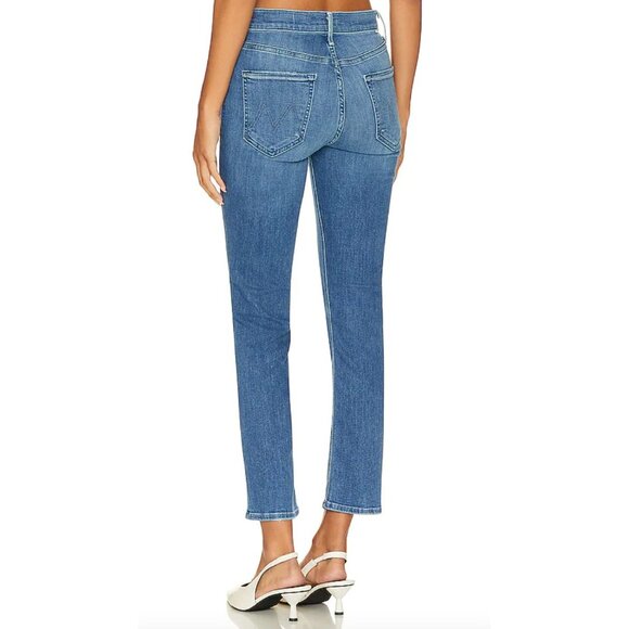 Mother The Mid Rise Dazzler Ankle Jeans Size 28 in Wish on a Star - Picture 3 of 7